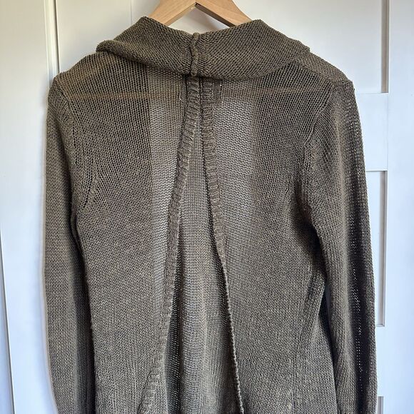 Anthropologie Scalloped Hem Open Front Cardigan Sz S Fairy Whimsygoth Boho - Picture 6 of 15